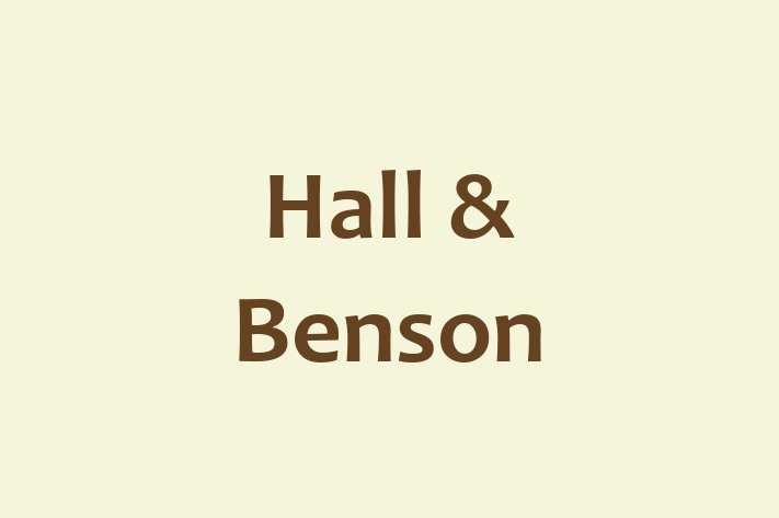 Hall & Benson