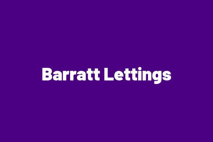 Barratt Lettings