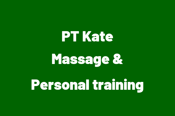 PT Kate Massage & Personal training