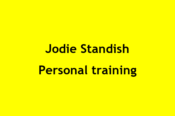 Jodie Standish Personal training