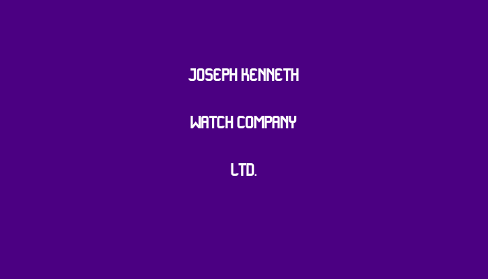 Joseph Kenneth Watch Company Ltd 