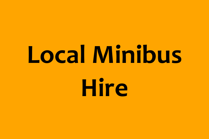 Local Minibus Hire