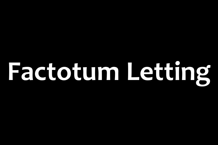 Factotum Letting