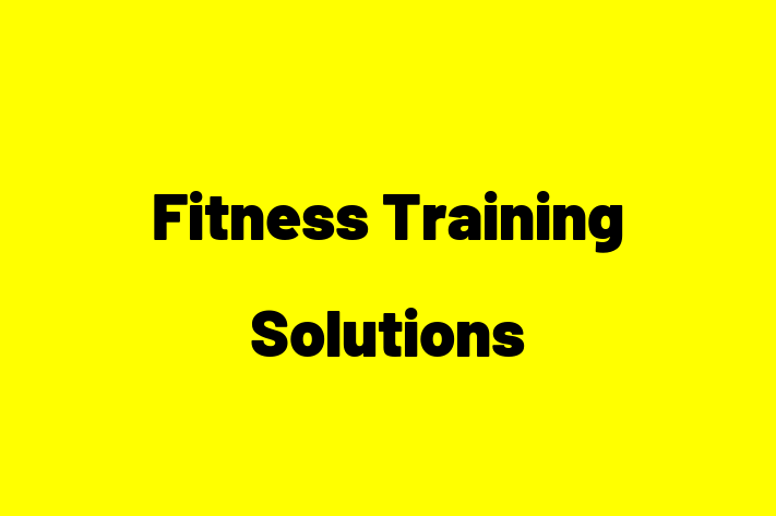 Fitness Training Solutions