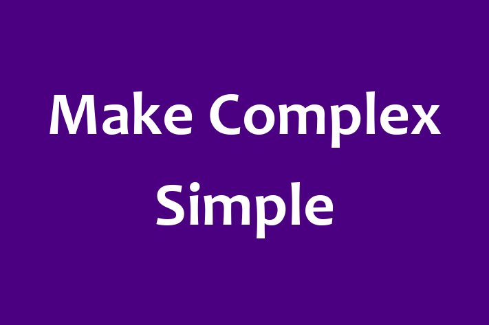 Make Complex Simple