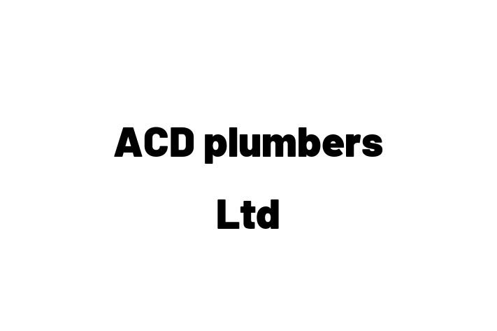 ACD plumbers Ltd