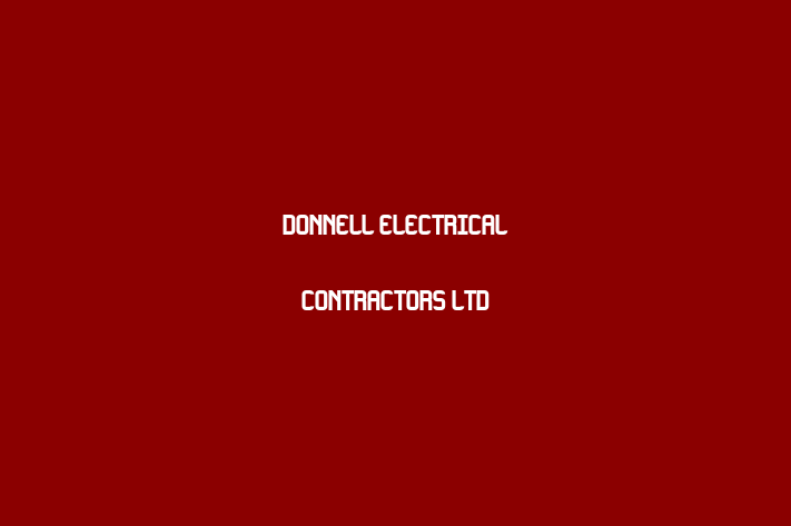 Donnell Electrical Contractors Ltd