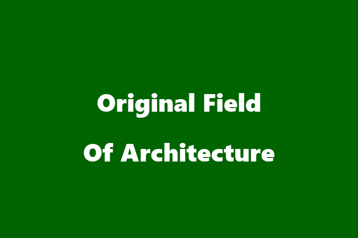 Original Field Of Architecture