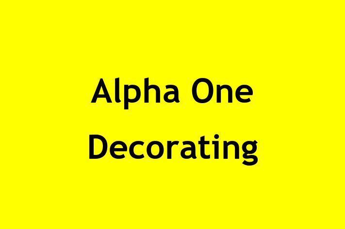 Alpha One Decorating