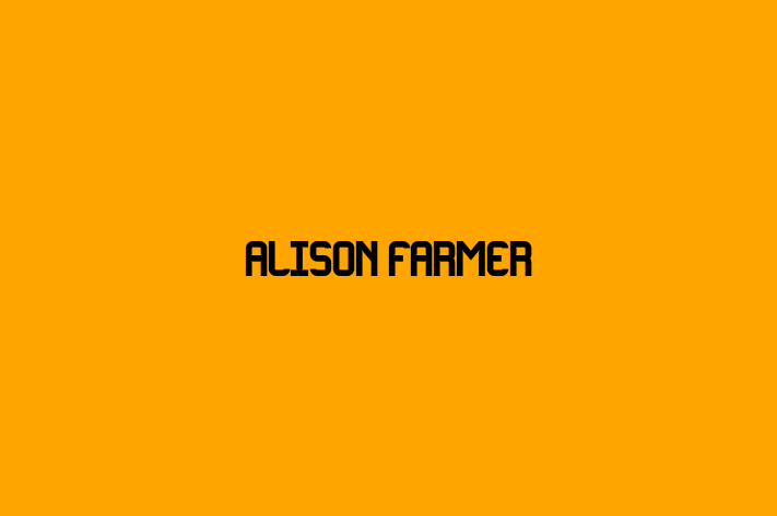 Alison Farmer