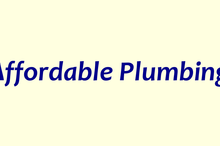 Affordable Plumbing