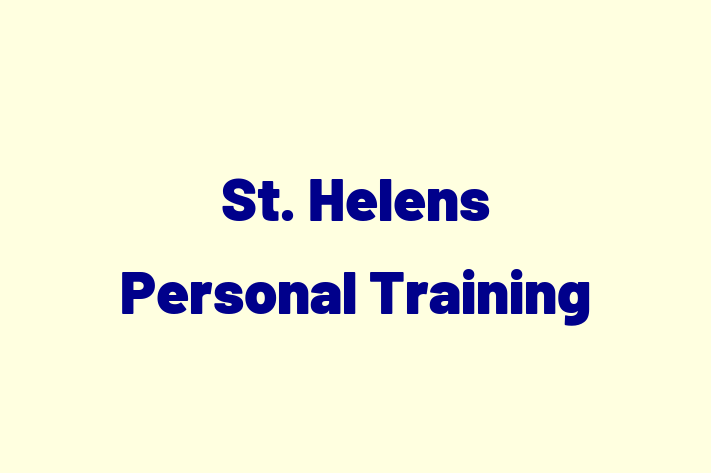 St  Helens Personal Training