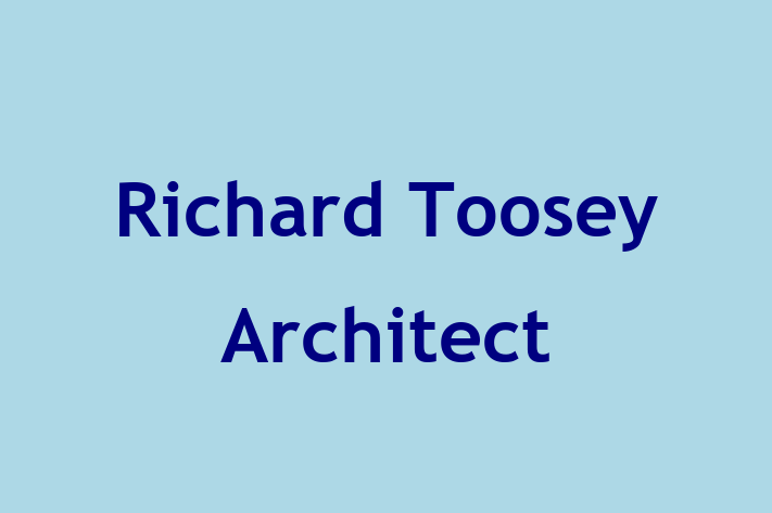 Richard Toosey Architect