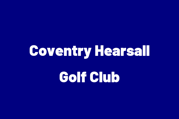 Coventry Hearsall Golf Club