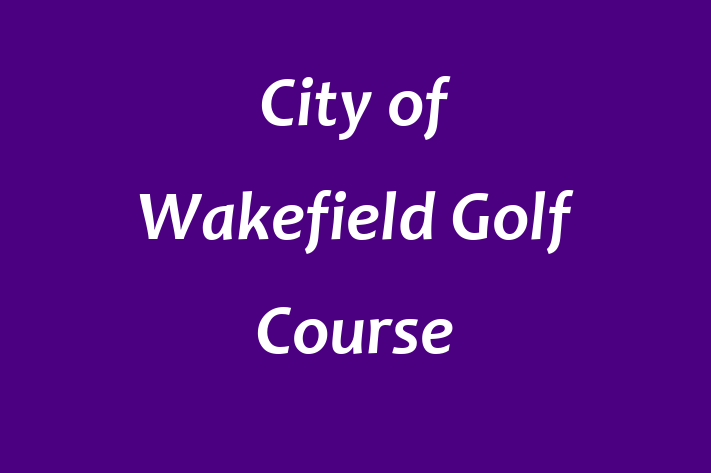 City of Wakefield Golf Course