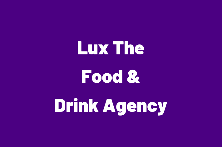 Lux   The Food & Drink Agency