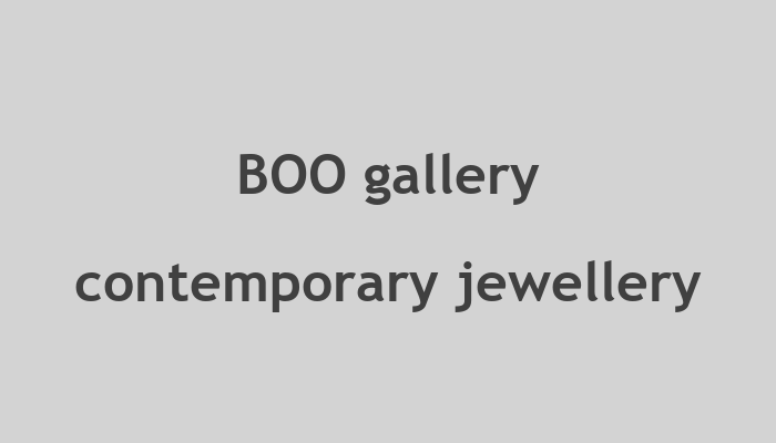 BOO gallery contemporary jewellery