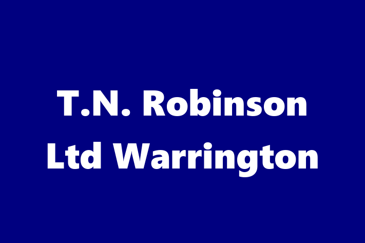 T N  Robinson Ltd Warrington