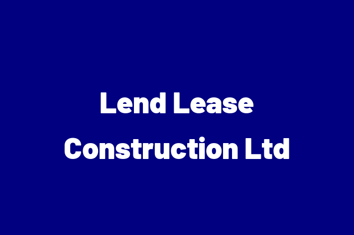 Lend Lease Construction Ltd