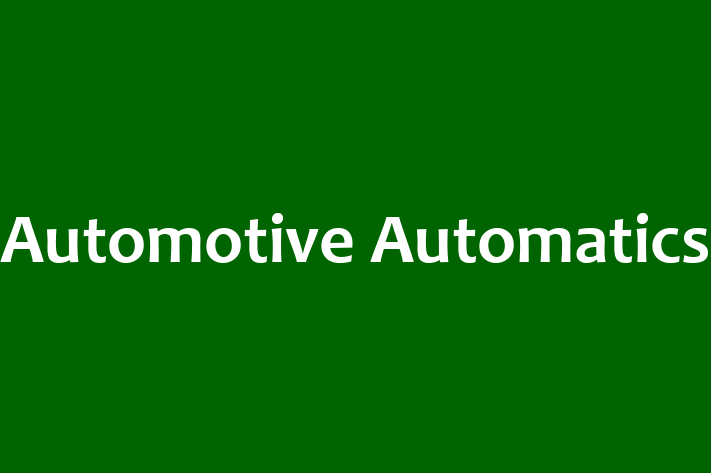 Automotive Automatics