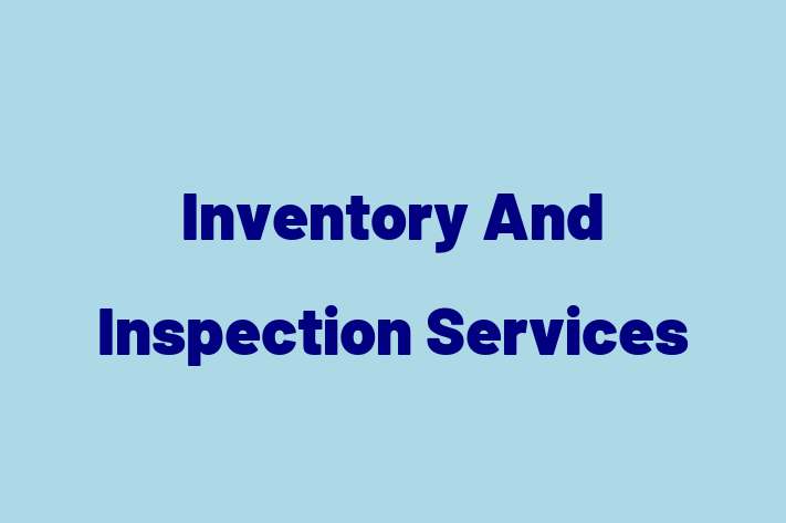 Inventory And Inspection Services