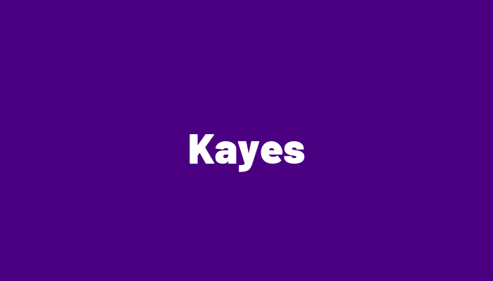 Kayes