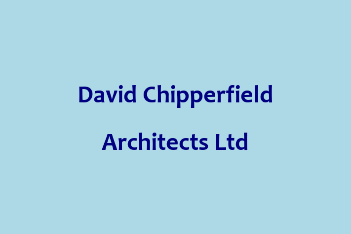 David Chipperfield Architects Ltd