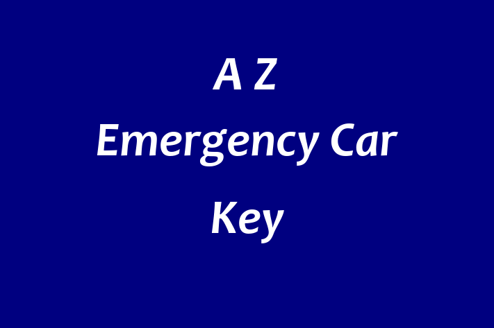 A Z Emergency Car Key