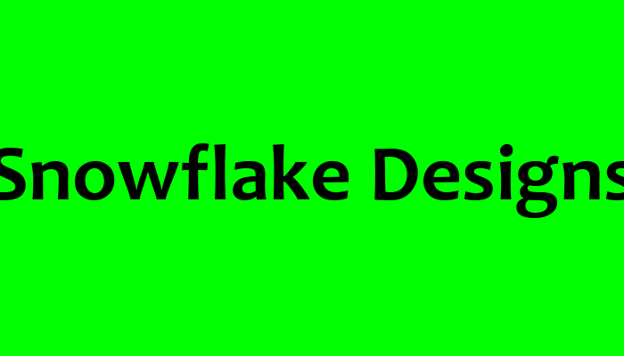 Snowflake Designs