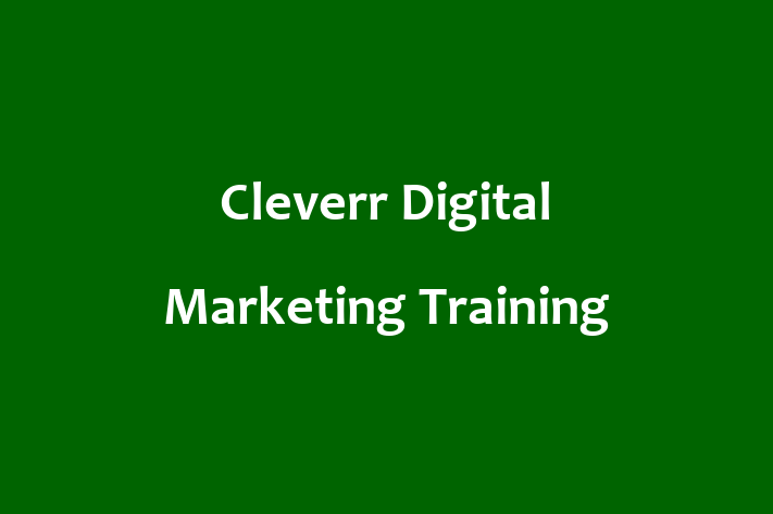 Cleverr Digital Marketing Training