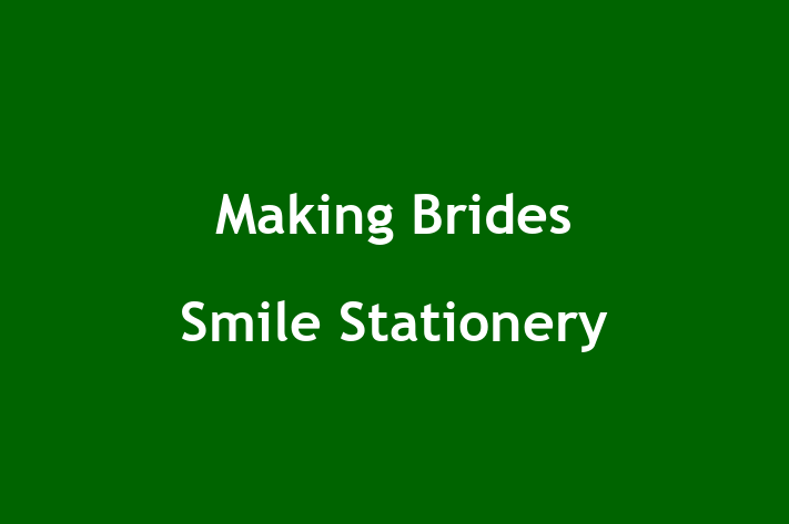 Making Brides Smile Stationery