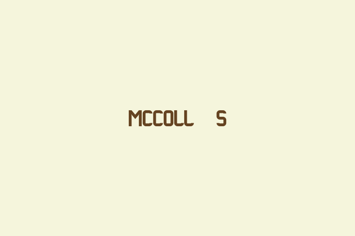 McColl's