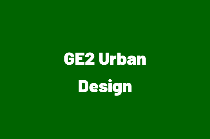 GE2 Urban Design