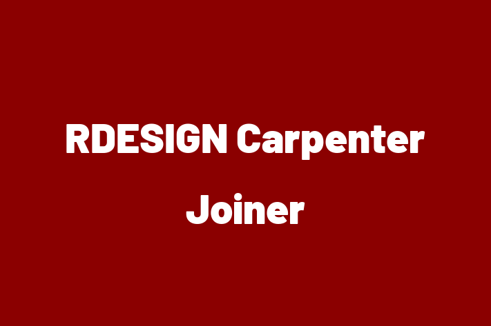 RDESIGN Carpenter Joiner