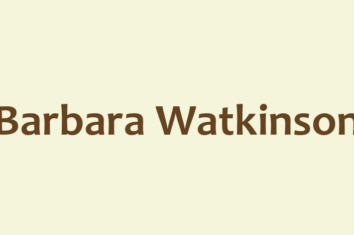 Barbara Watkinson