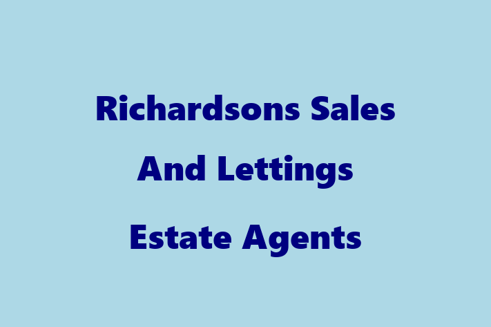 Richardsons Sales And Lettings Estate Agents