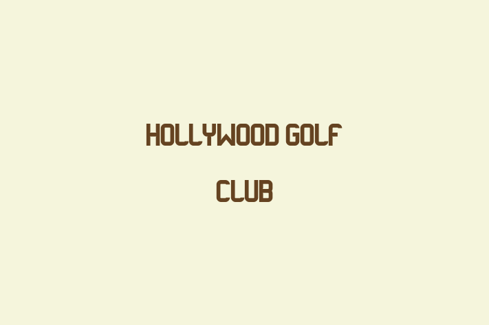 Hollywood Golf Club