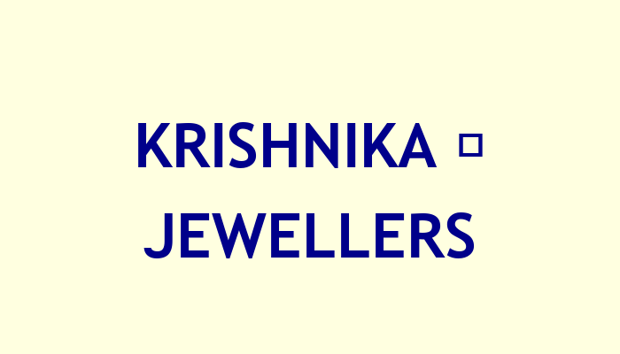 KRISHNIKA 💍 JEWELLERS