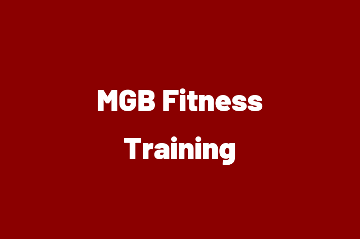 MGB Fitness Training