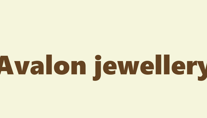 Avalon jewellery