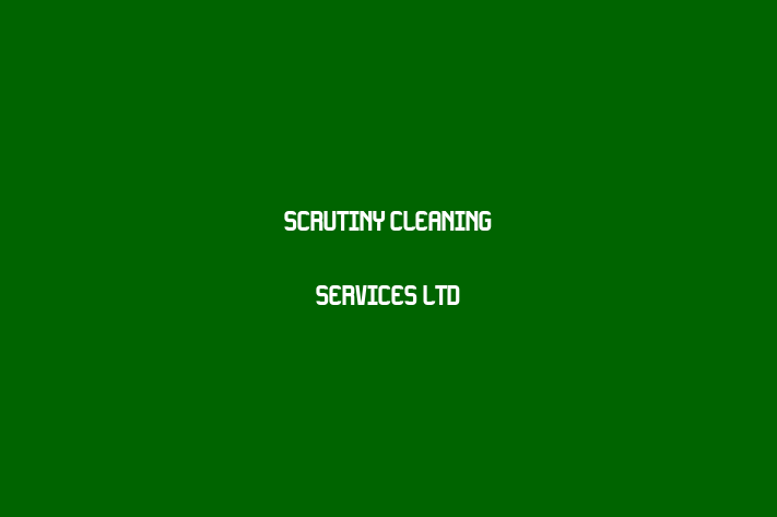 Scrutiny Cleaning Services Ltd