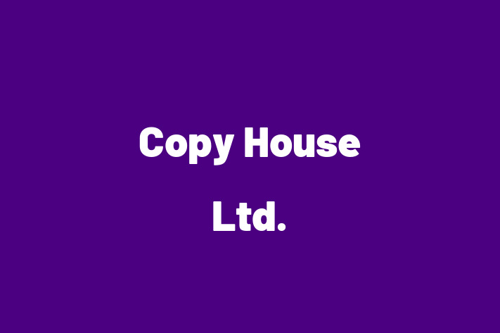 Copy House Ltd 