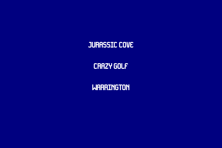 Jurassic Cove Crazy Golf Warrington