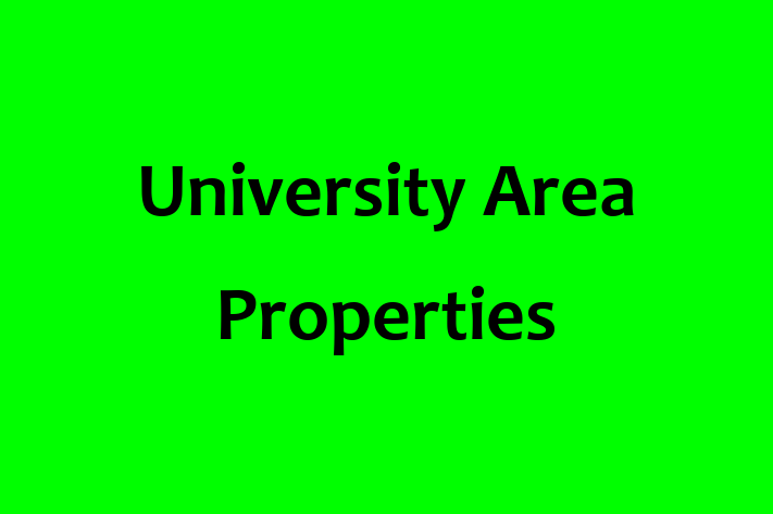 University Area Properties