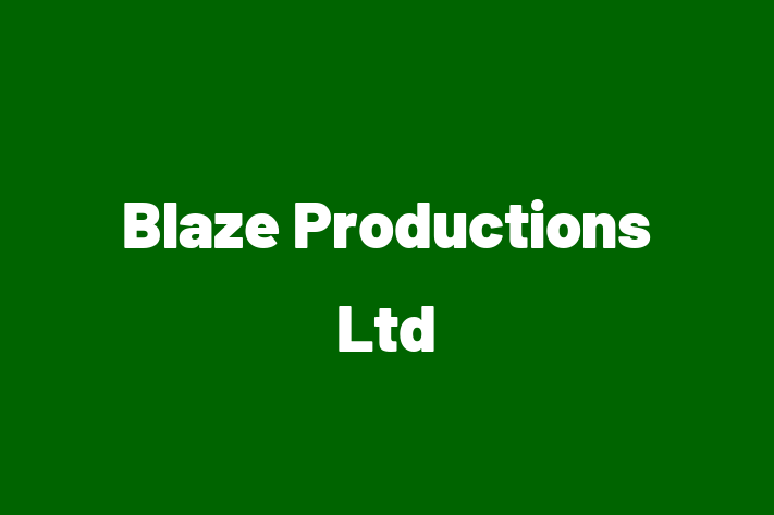 Blaze Productions Ltd