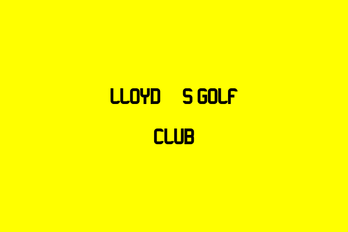 Lloyd’s Golf Club