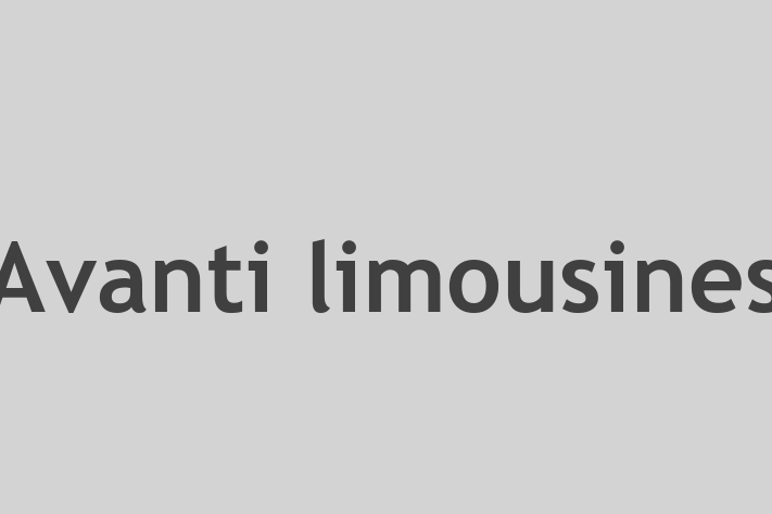 Avanti limousines