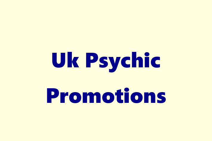 Uk Psychic Promotions