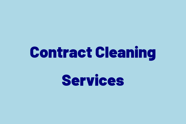 Contract Cleaning Services