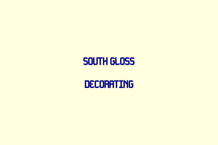 South Gloss Decorating